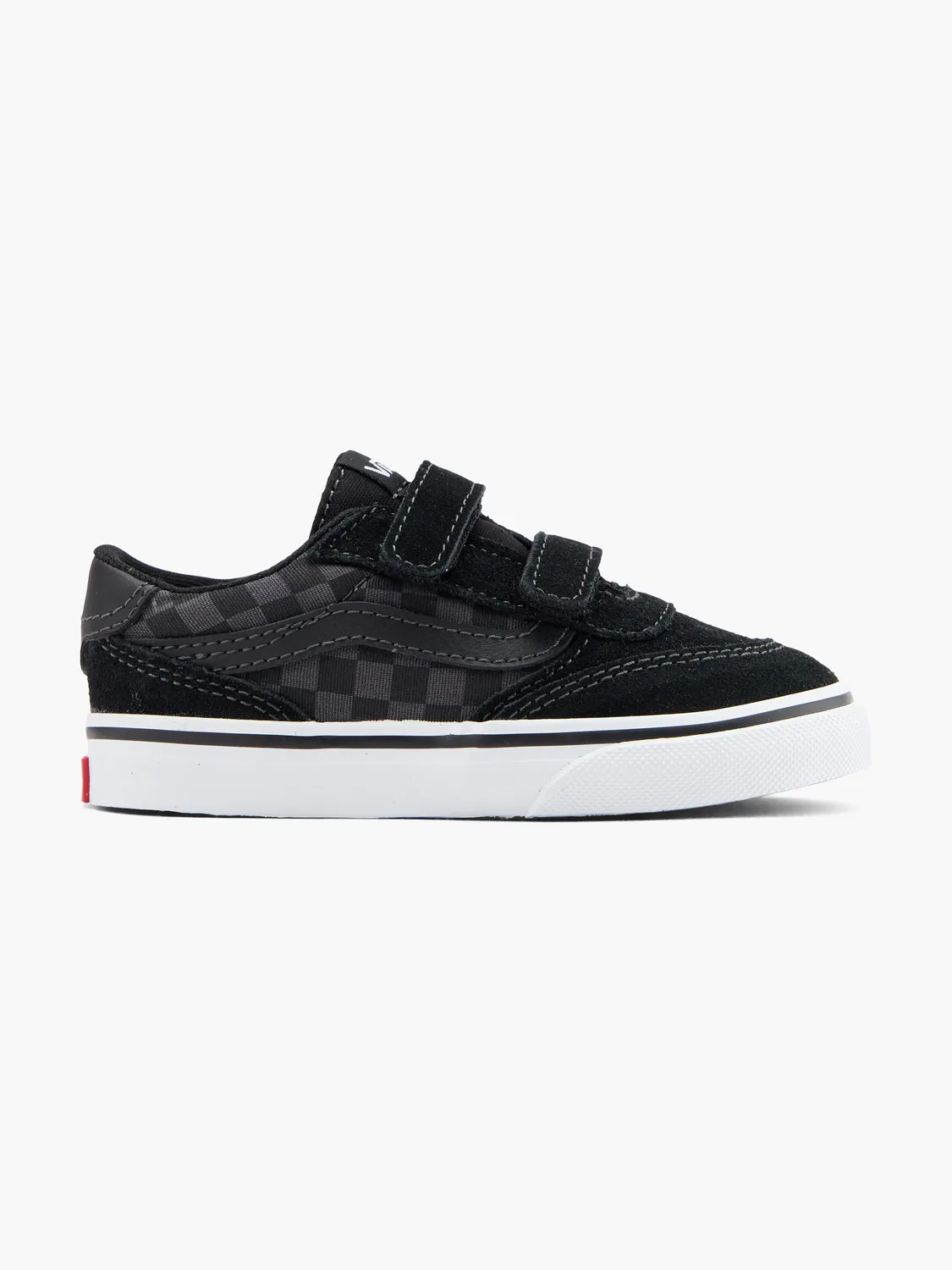 Кроссовки для мальчиков с клетчатым узором Brooklyn LS Vans, черный