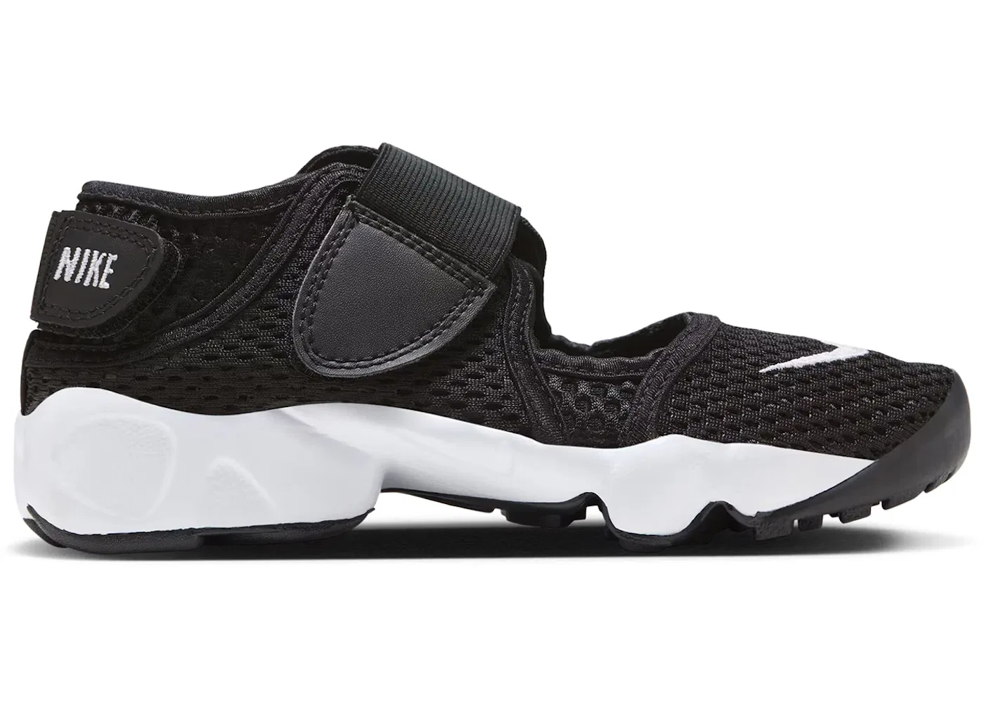 Детские сандалии-слайды Nike Air Rift, Black/White