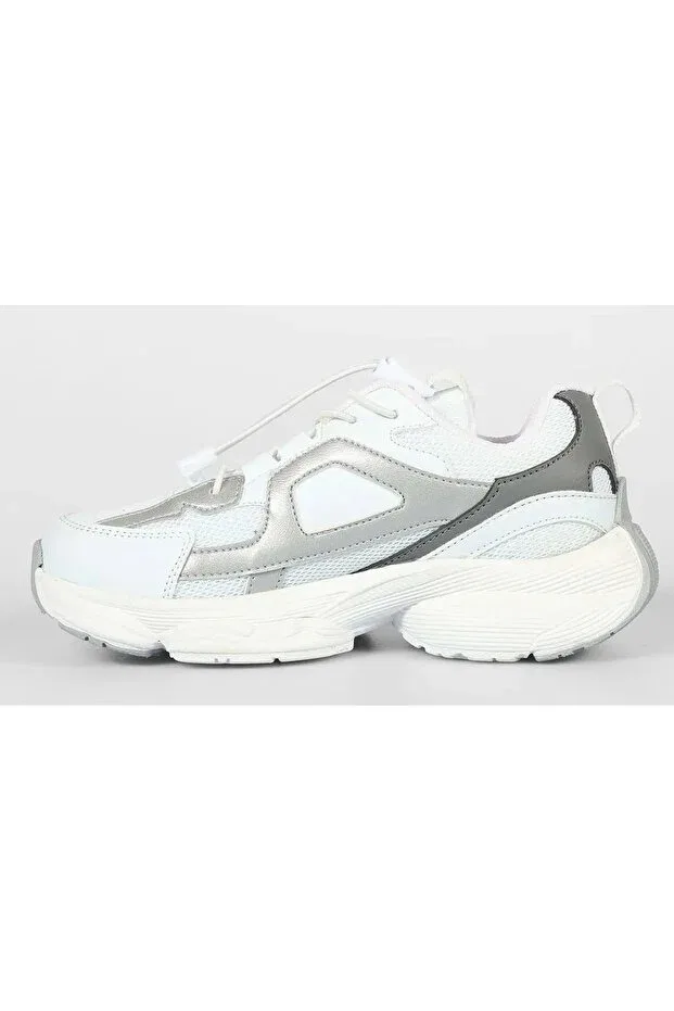 Детские спортивные туфли для прогулок с липучкой Vicco, White — фото 4