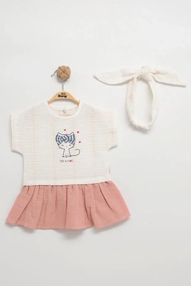 Детское платье для девочек с принтом Put-On-Out Mini Baray, Rosebush — фото 2