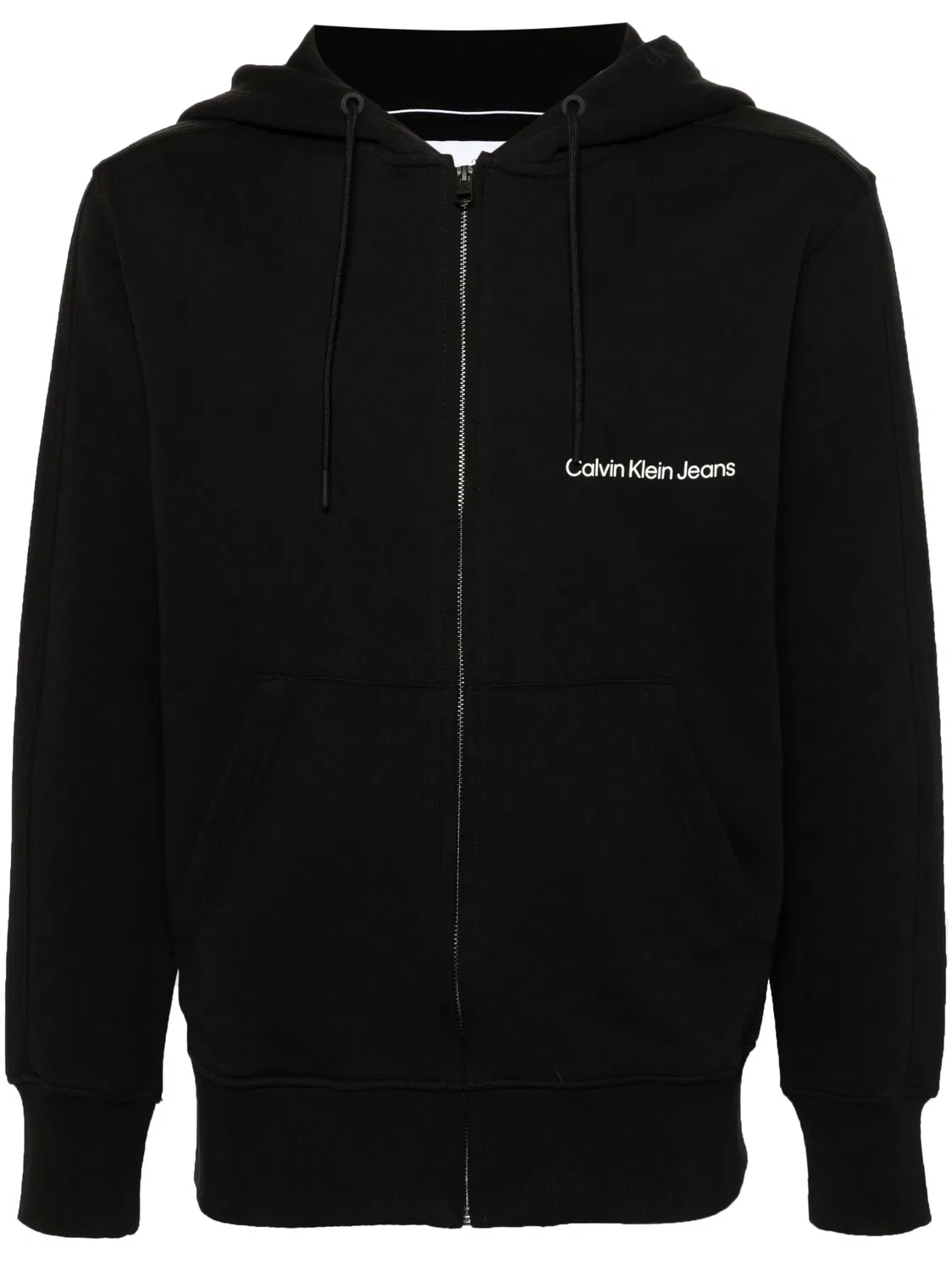 Calvin Klein Худи на молнии - черный