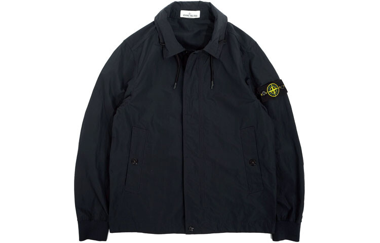 

Куртка мужская темно-синяя Stone Island, темно-синий