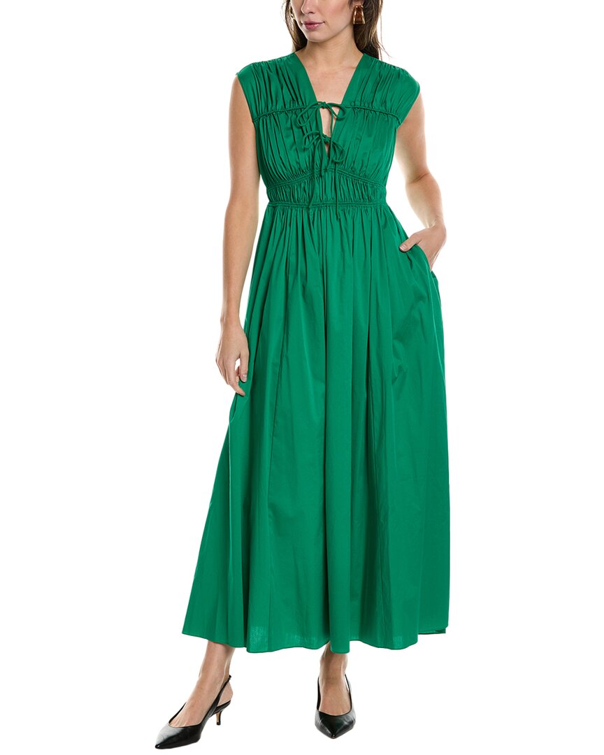 

Макси-платье Дианы фон Фюрстенберг Джиллиан Diane von Furstenberg, зеленый