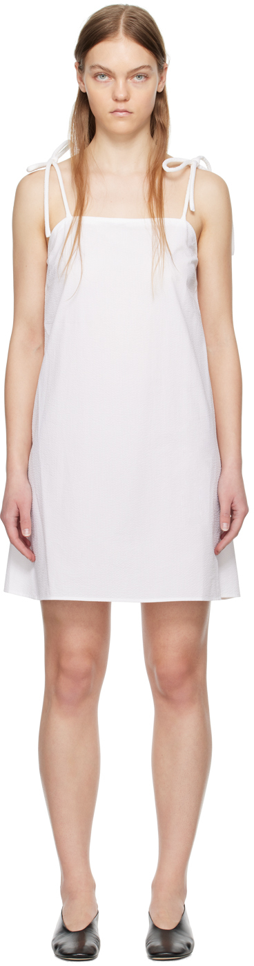 

Белое мини-платье Fatto Max Mara Leisure