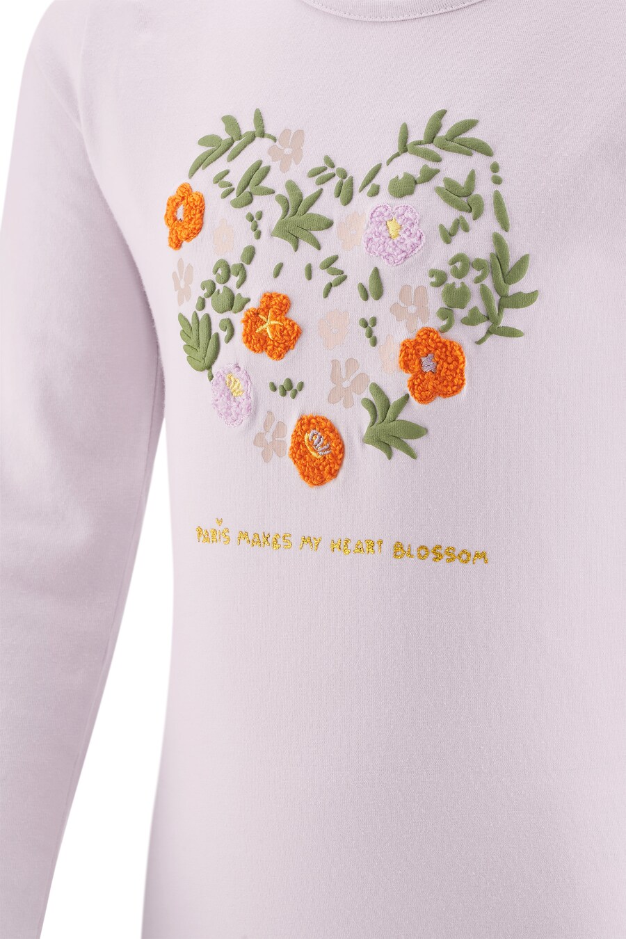 Лонгслив happy girls Shirt, цвет pastel purple — фото 3