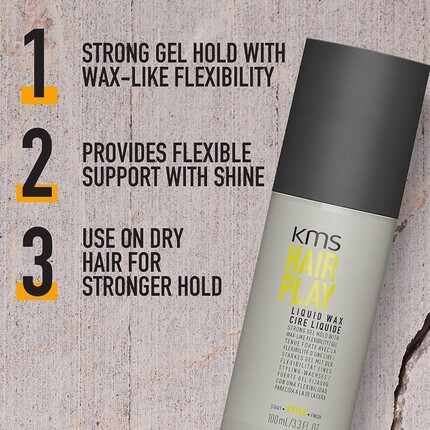 Kms Hair Play Жидкий воск для сильной гелевой фиксации 100 мл, Kms California — фото 3
