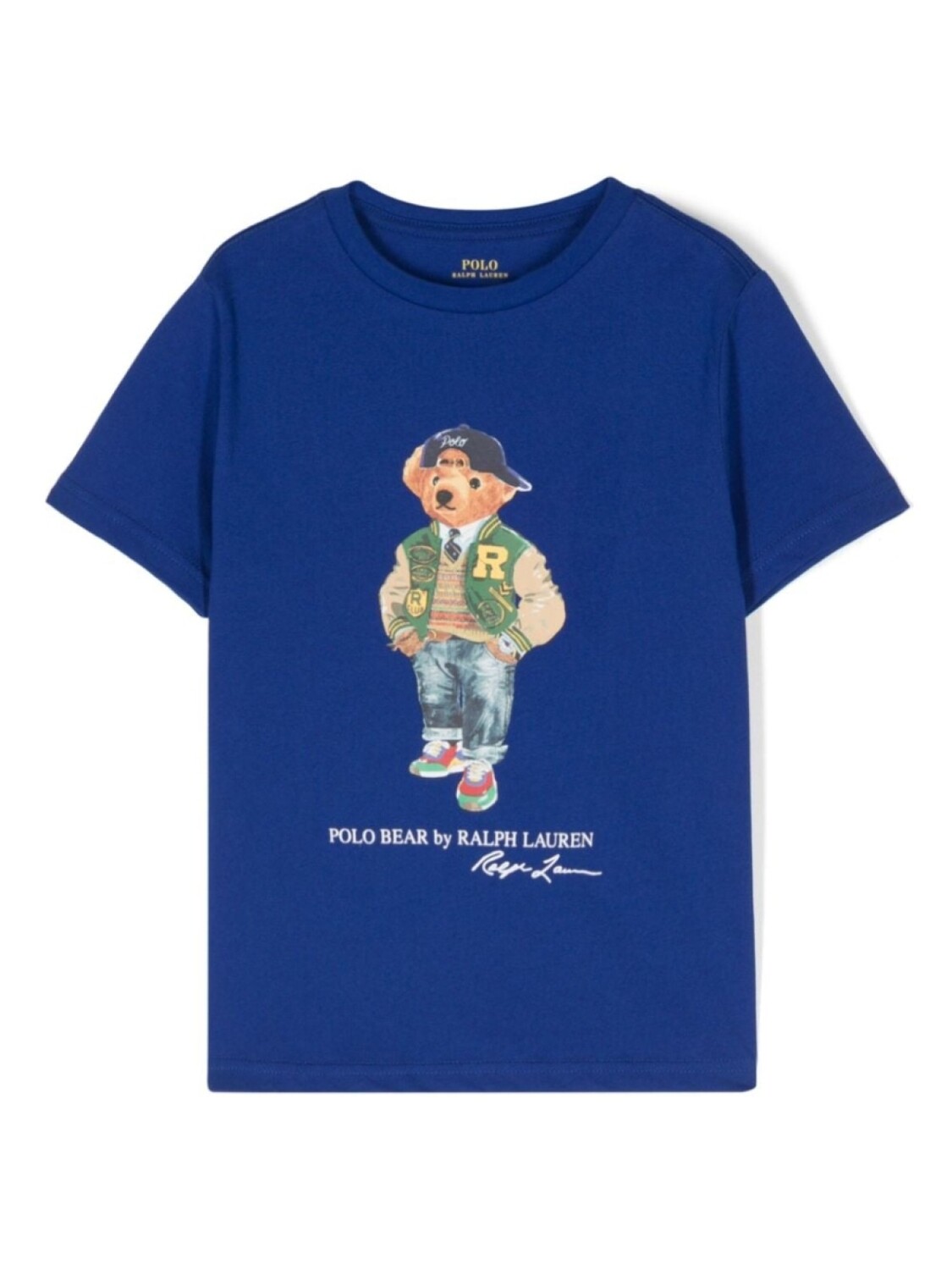 

Ralph Lauren Kids футболка Polo Bear, синий
