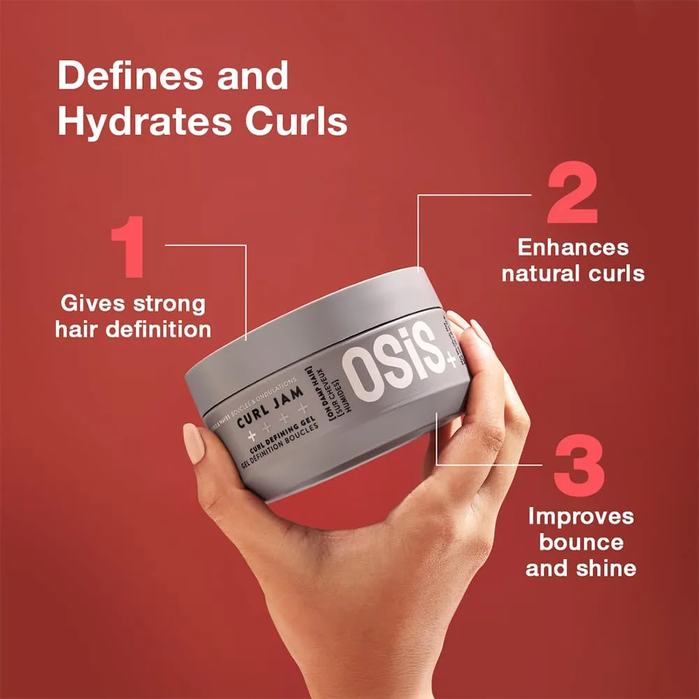 OSiS+ Curl Jam - Увлажняющий гель для формирования локонов, подходящий для всех типов кудрявых волос. — фото 4