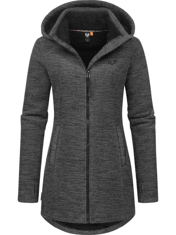 

Спортивная куртка ragwear Leysha Melange, цвет dark grey