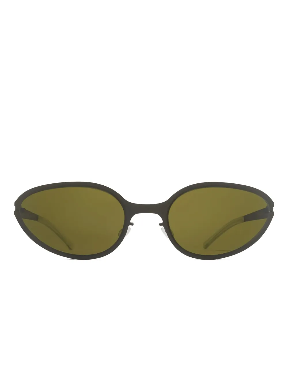 

Солнцезащитные очки Bear в овальной оправе Mykita, зеленый
