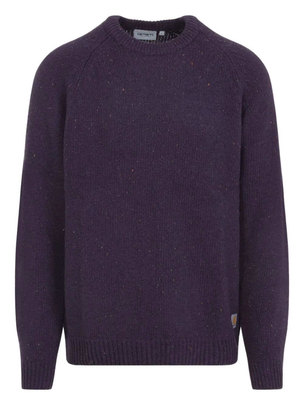 

Свитер в мелкую точку с рукавами реглан Carhartt Wip, фиолетовый