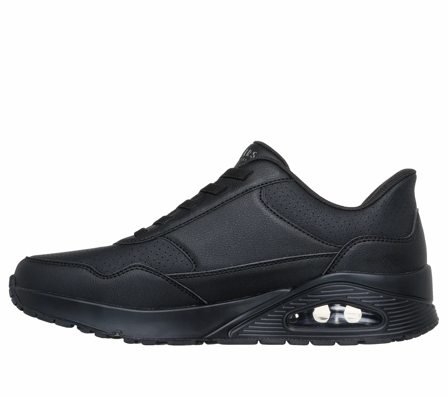 Слипоны: Uno - Banksia Lux Wide Skechers, BBK — фото 4