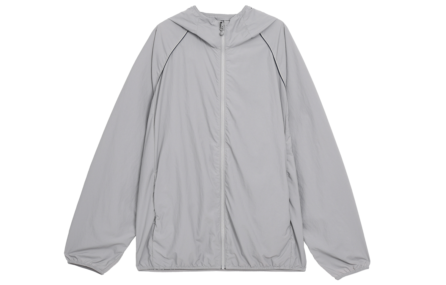 UNIQLO Куртка унисекс серии коллаборации JW Anderson и Роджера Федерера серая, Gray — фото 3