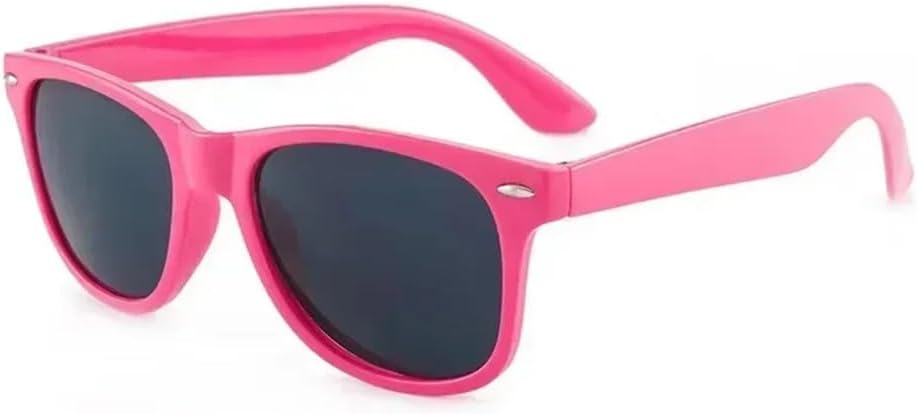 

Классические модные солнцезащитные очки для женщин и мужчин, для путешествий, рыбалки, велоспорта, унисекс, квадратная форма, защита от УФ-излучения UV400 UJNHGQ, Rose Red