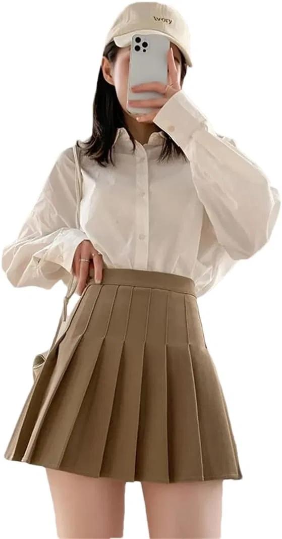 Юбка мини плиссированная женская Generic, Regular Style 06