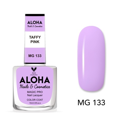 

Лак для ногтей Magic Pro 15 мл - Mg 133 / Ирисно-розовый Aloha Nails & Cosmetics