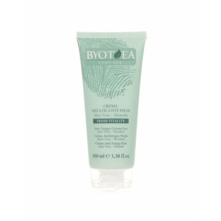 

Крем для ног Byotea против усталости с алоэ вера и ментолом, 100 мл, 3,38 жидких унции, Зеленый, Крем для ног Byotea против усталости с алоэ вера и ментолом, 100 мл, 3,38 жидких унции