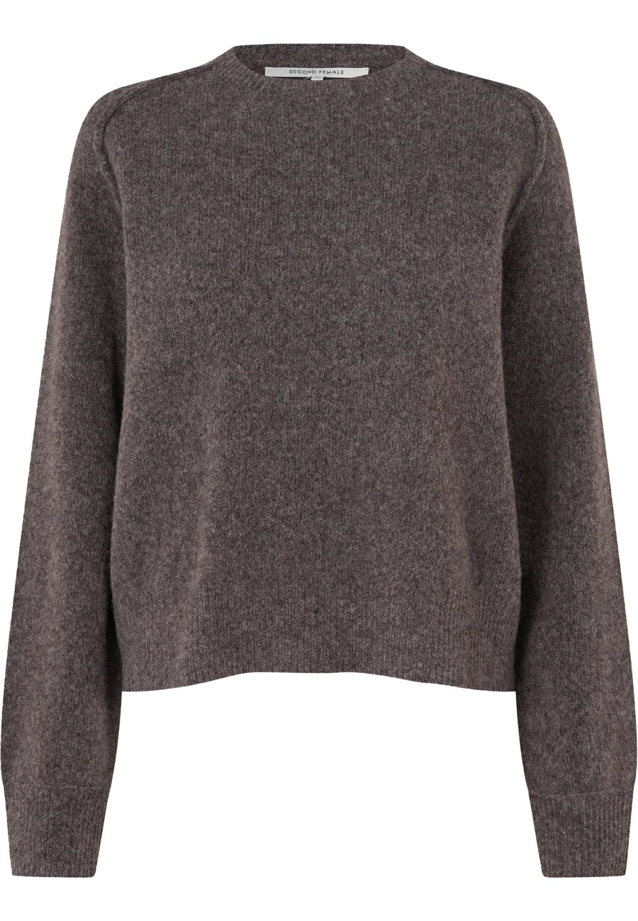 

Свитер SECOND FEMALE, темно-серый