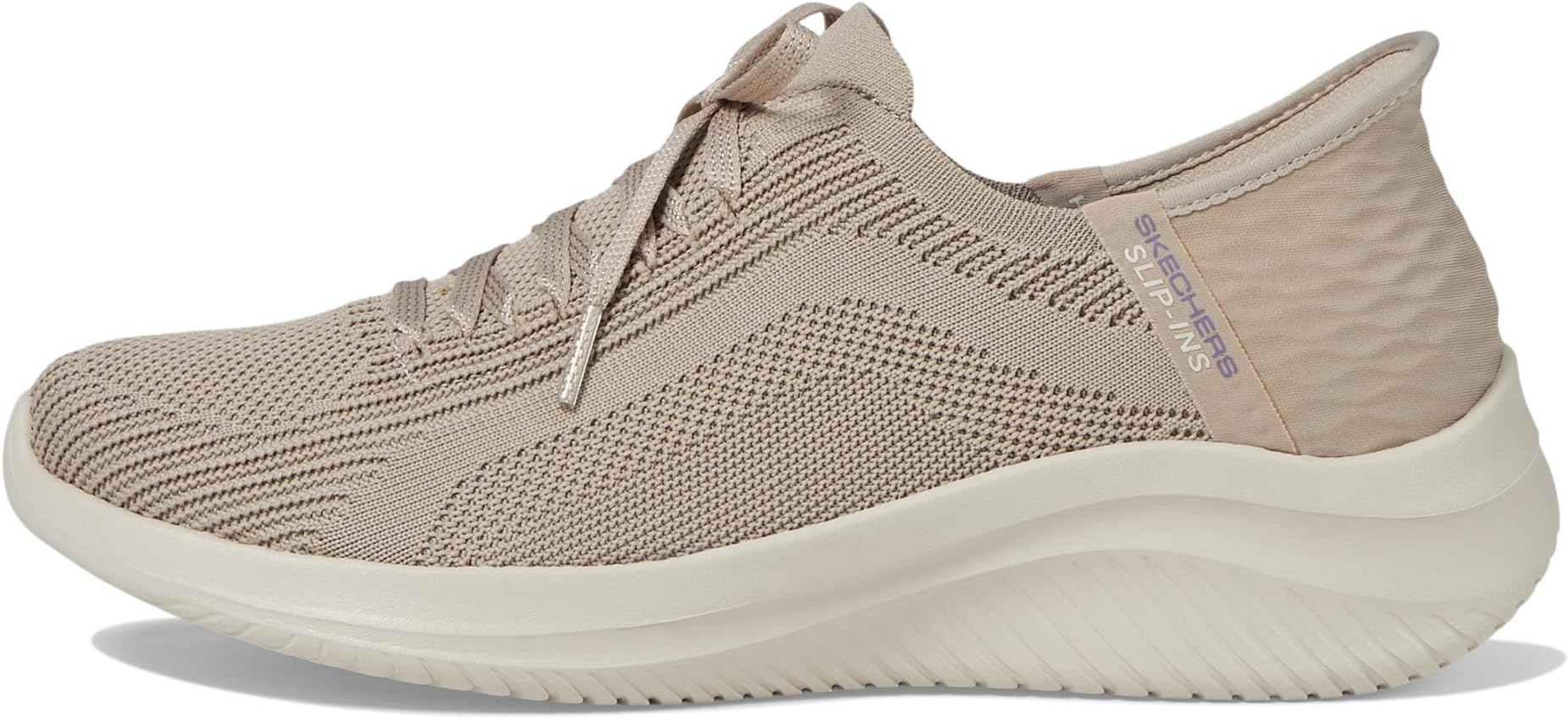 Кроссовки SKECHERS Ultra Flex 3.0 - Brilliant Hands Free Slip-Ins, TaupeSee Less — фото 4
