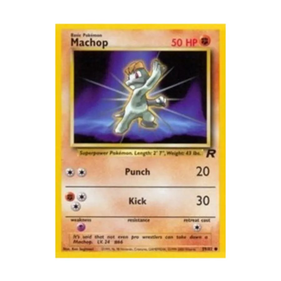 

CCG Мачоп (C) #59, Pokemon - Team Rocket - Singles