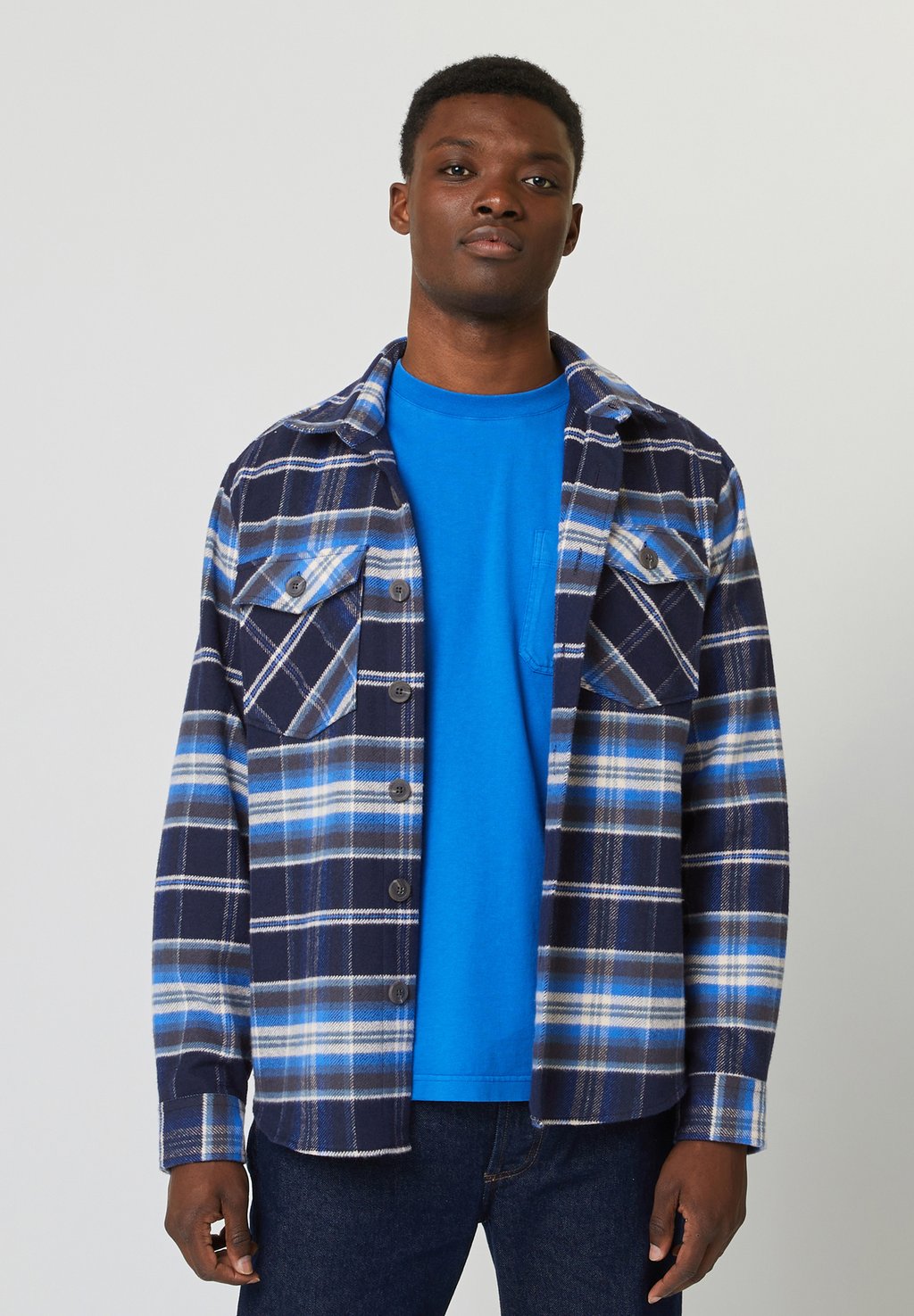 

Рубашка FLAVIGNY Faguo, синий