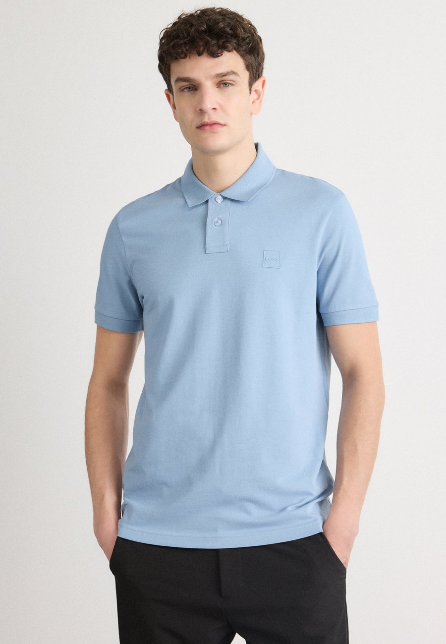 

Поло BOSS PASSENGER, Light Pastel Blue/Light Blue