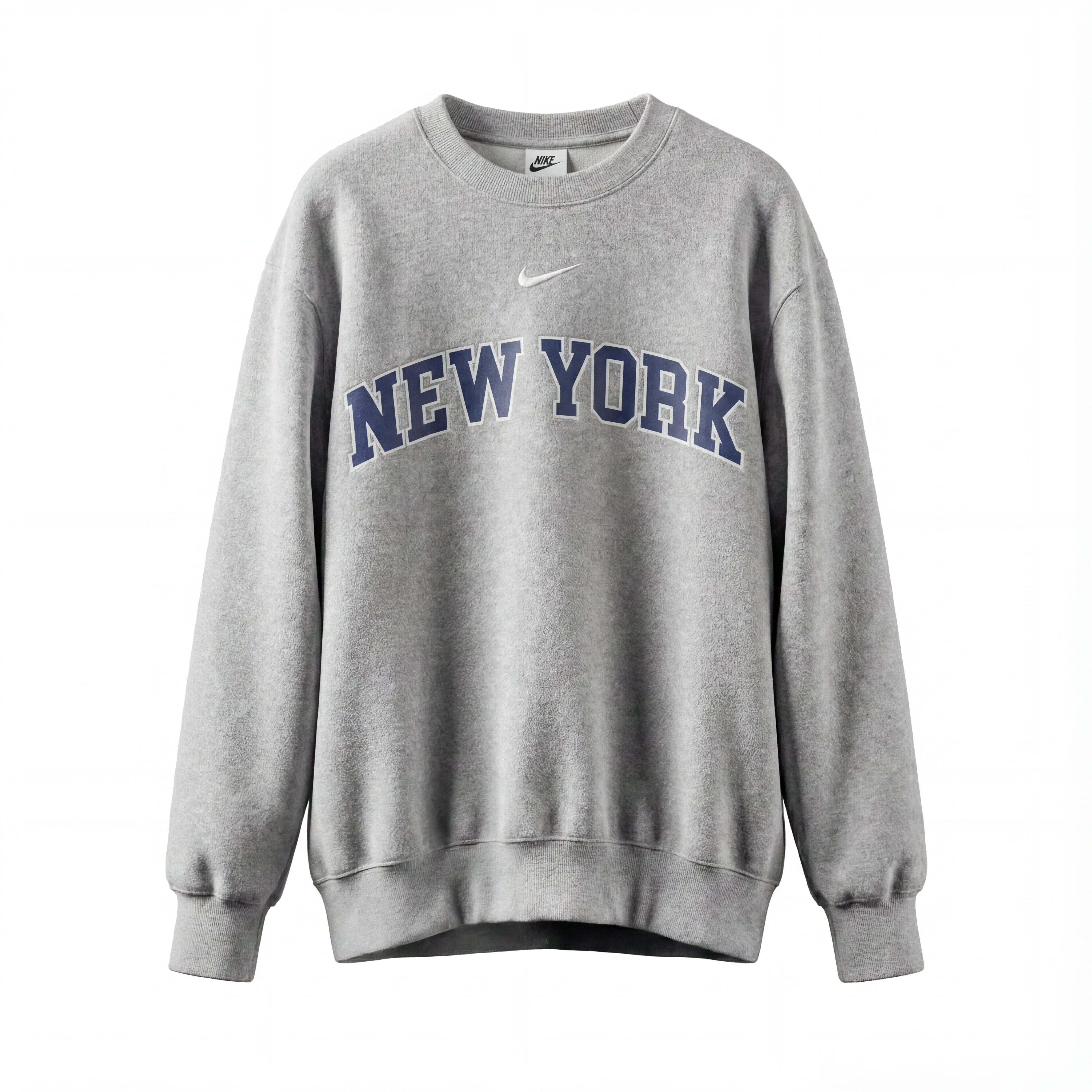 

Nike Свитшот Unisex Light Gray Crew Neck Moderate Regular