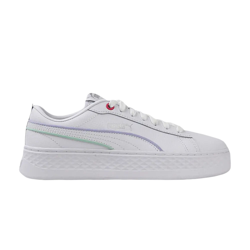 

Кроссовки Smash Platform Puma, белый