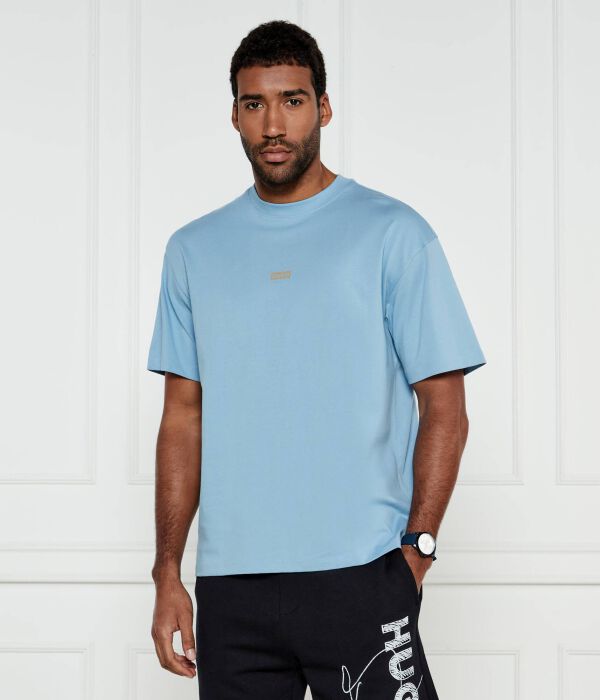 

Футболка из нейлона Relaxed fit Hugo Blue, синий