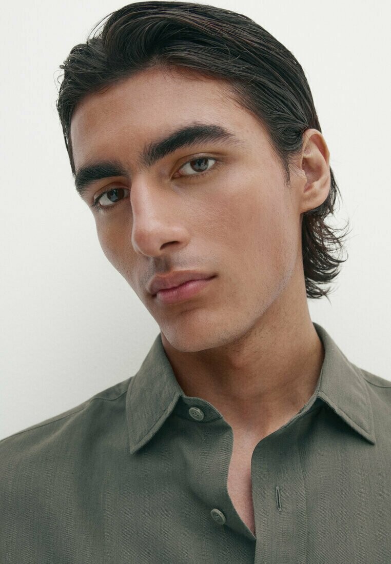

Рубашка REGULAR FIT Massimo Dutti, темно-зеленый