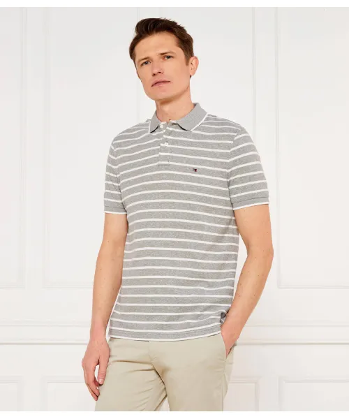 

Футболка поло Regular fit Tommy Hilfiger, серый