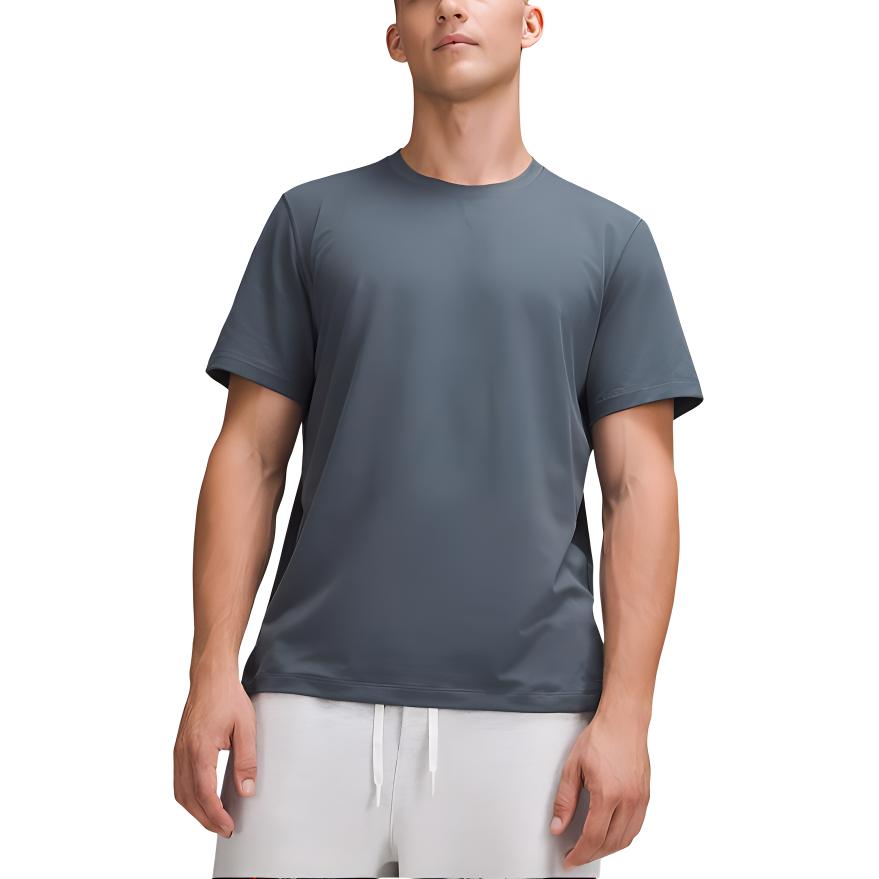 

Мягкая футболка джерси мужская Lululemon, синий