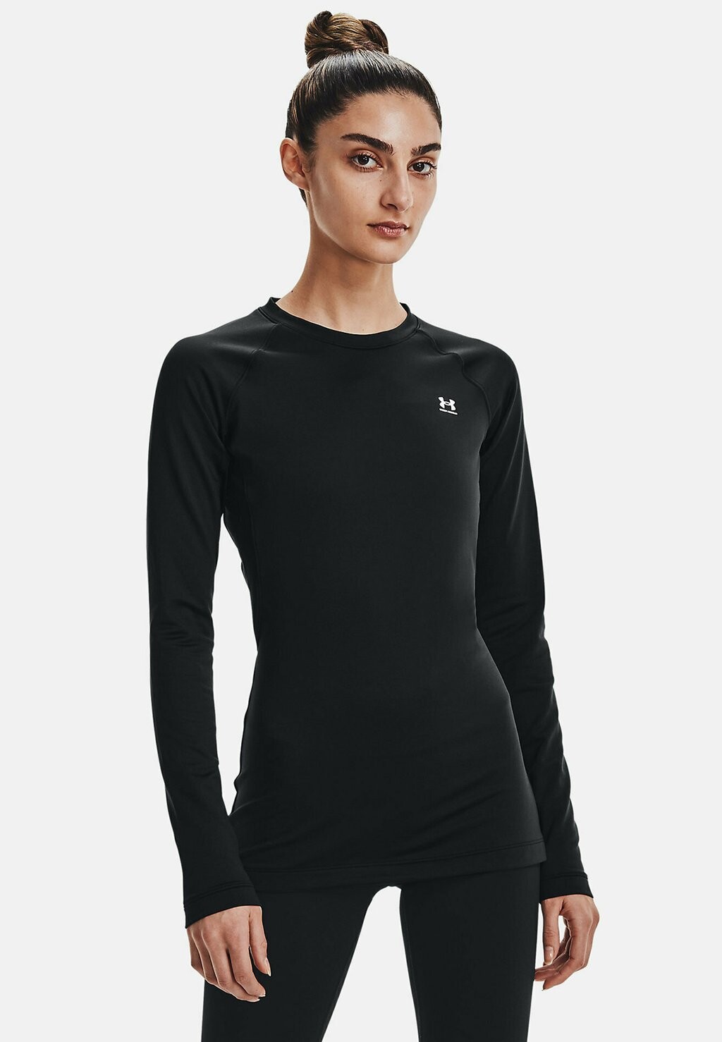 

Рубашка с длинным рукавом Under Armour, черно-белый