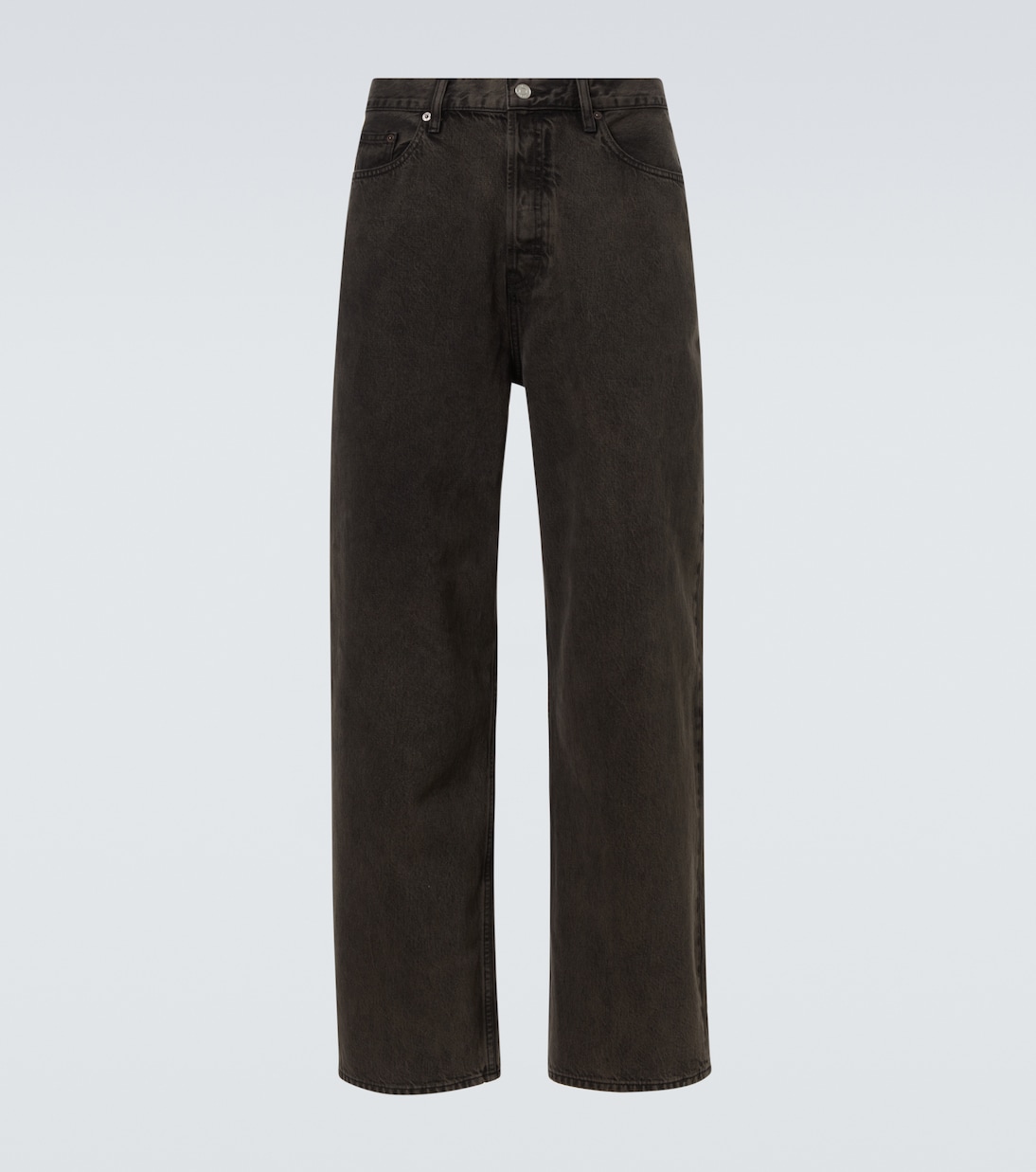 

Прямые джинсы Baggy Jean с высокой талией Frame, Bronzite