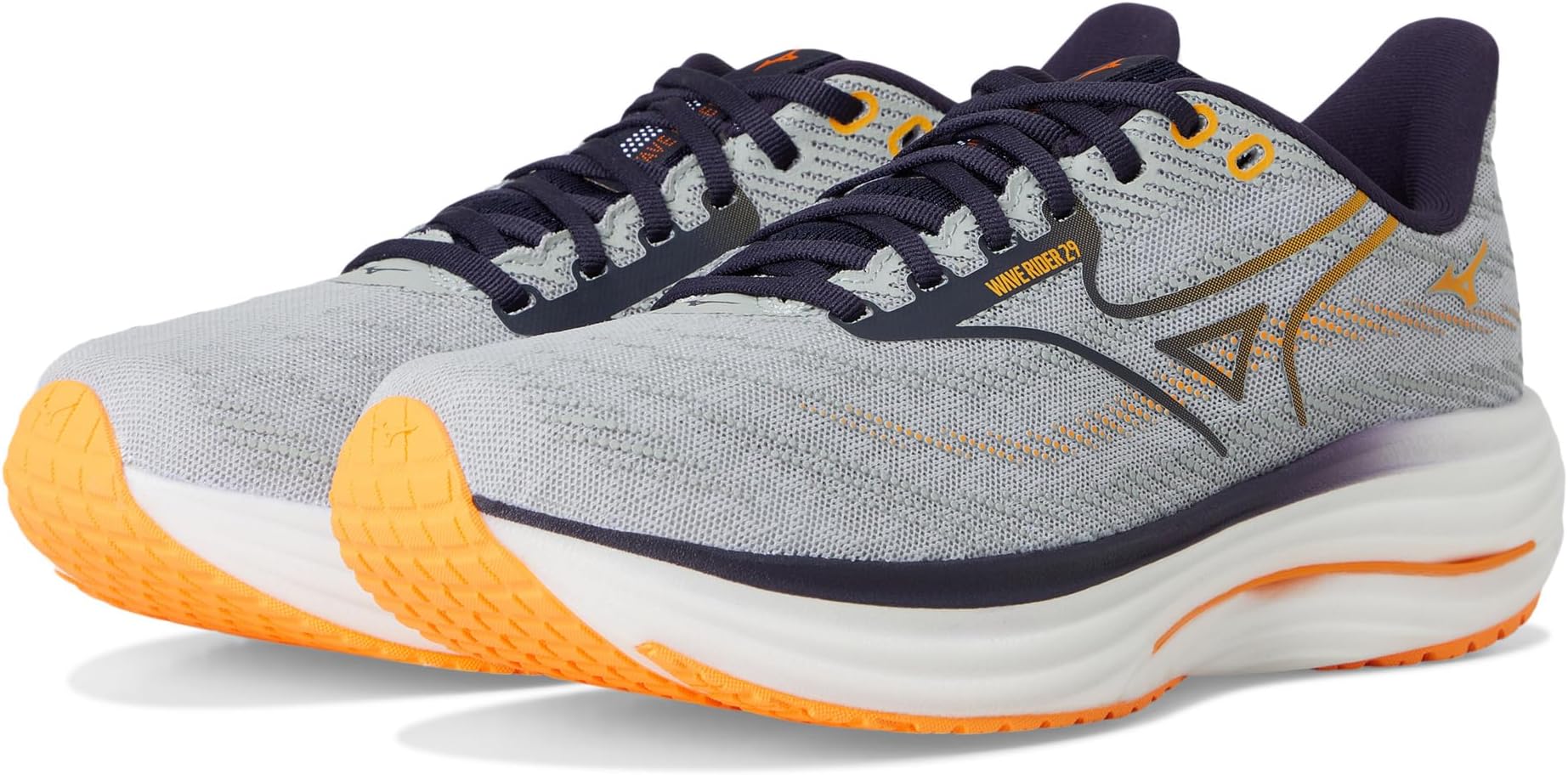 

Кроссовки Mizuno Wave Rider 29, цвет Harbr Mst/Bartone Bl