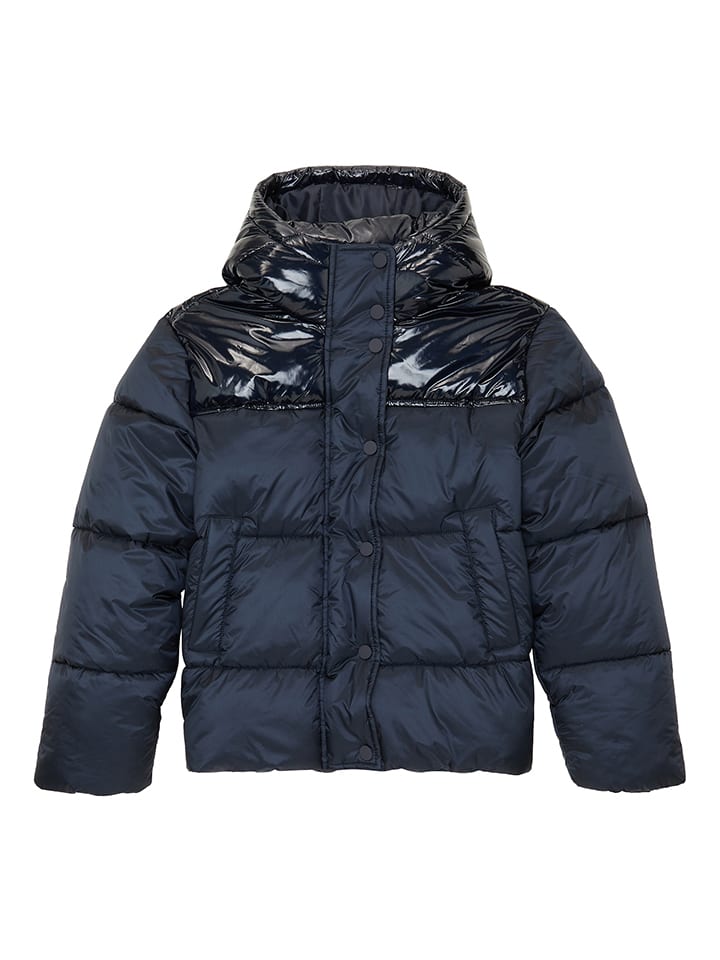

Стеганая куртка TOM TAILOR kids Steppjacke, темно-синий