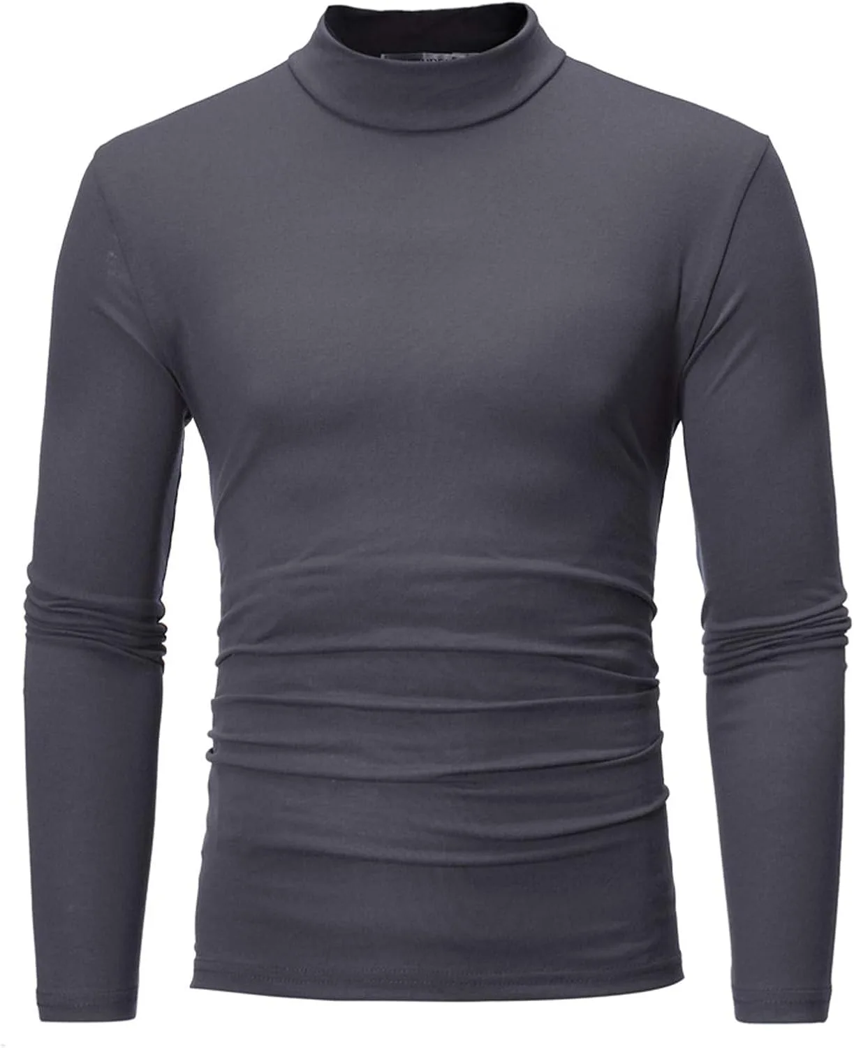 

Мужской свитер вязаный водолазка классический slim fit XuttHJH