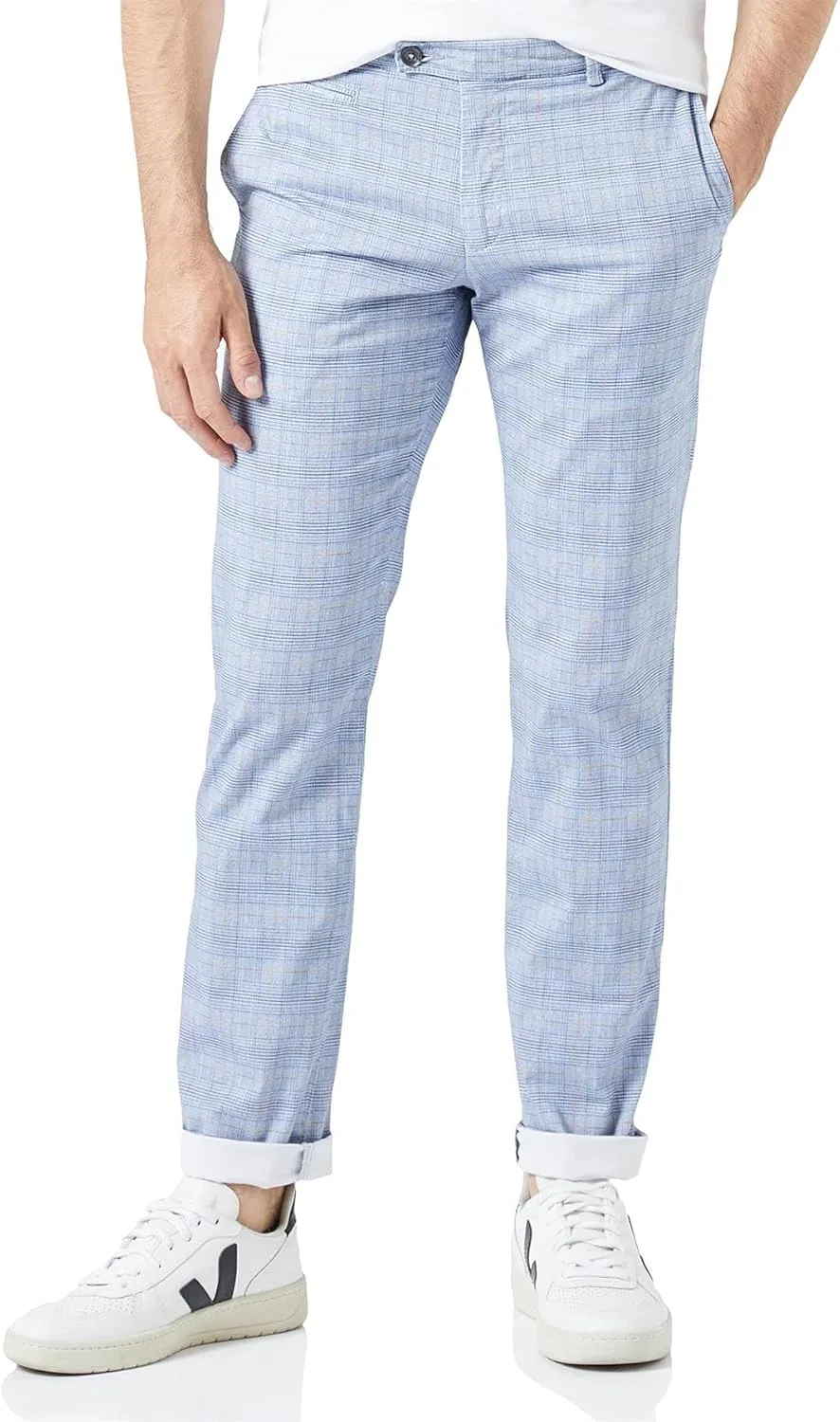 Кроссовки bugatti Men's Chino 4134-56370A, Blue-Grey-330