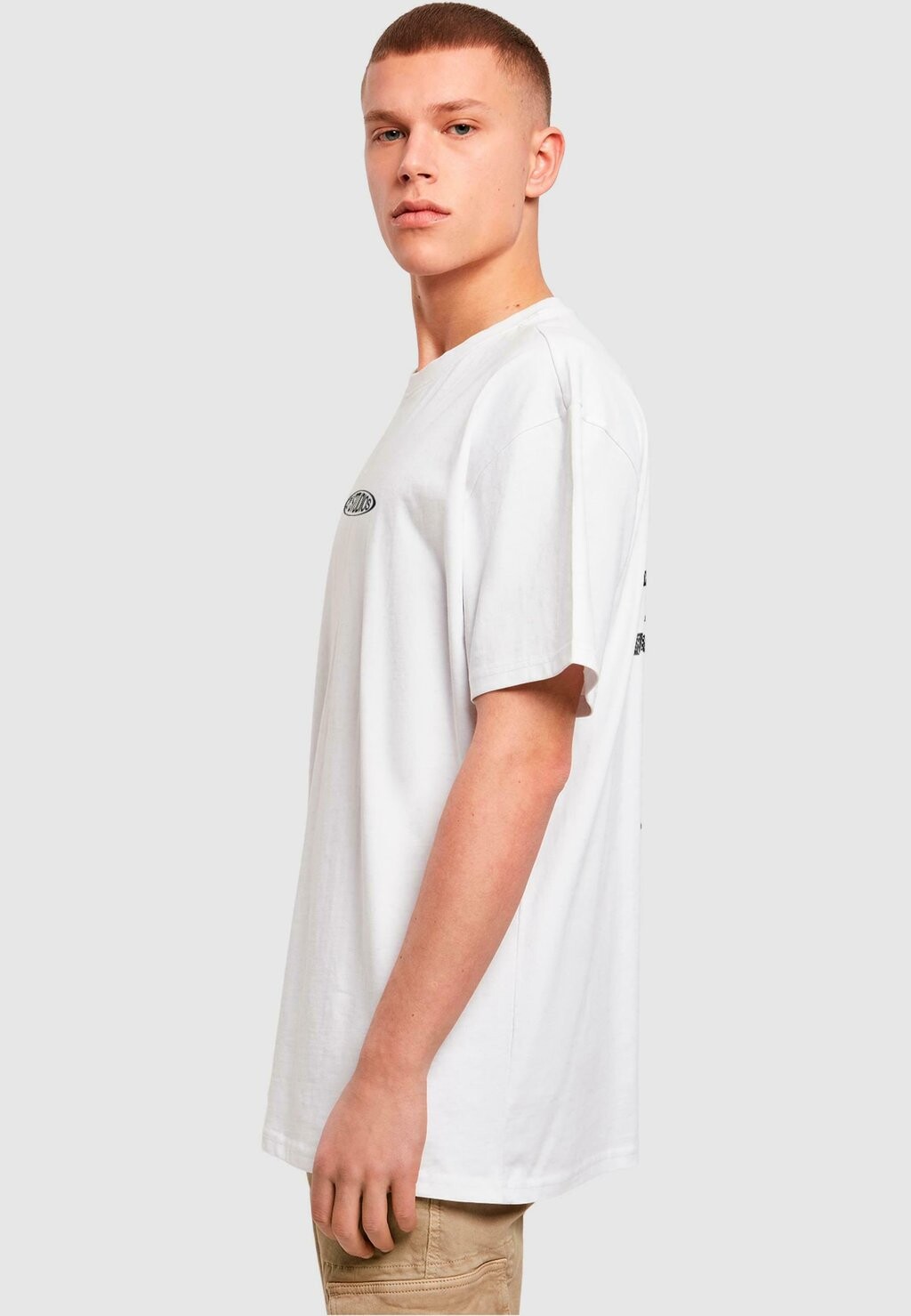 

Футболка с принтом INTROSPECT OVERSIZE TEE 2Y Studios, белый