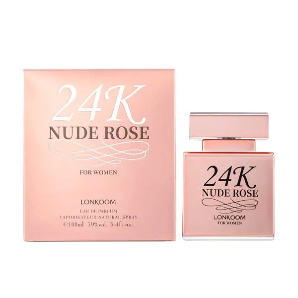 Туалетная вода для женщин LONKOOM 24K Nude Rose 100 мл — фото 2