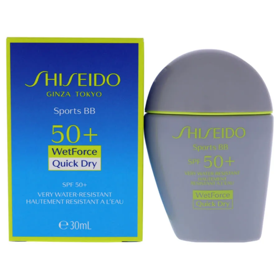 Спортивный BB крем WetForce SPF 50 - Dark от Shiseido для унисекс - солнцезащитный крем 1 унция