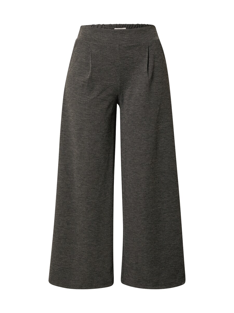 

Брюки со складками спереди ICHI Wide leg Pleat-Front Pants Kate, темно-серый