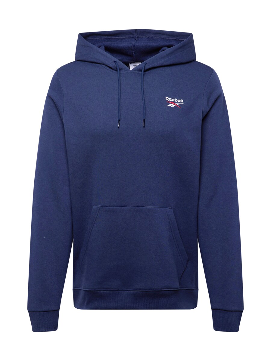 

Свитер с капюшоном на молнии Reebok Athletic Sweatshirt Identity, темно-синий