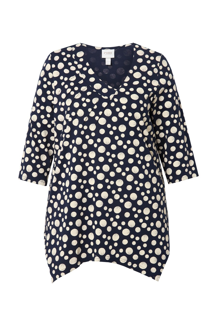 

Топ Ulla Popken Shirt, морской синий