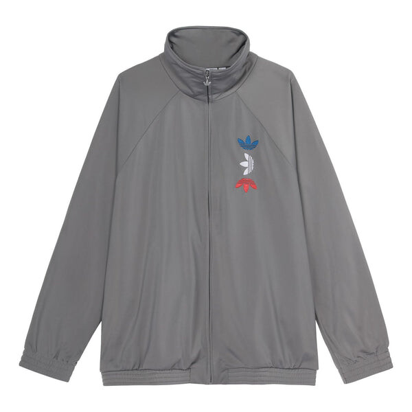 

Куртка adidas originals Logo Metallic Sports Jacket Gray, серый