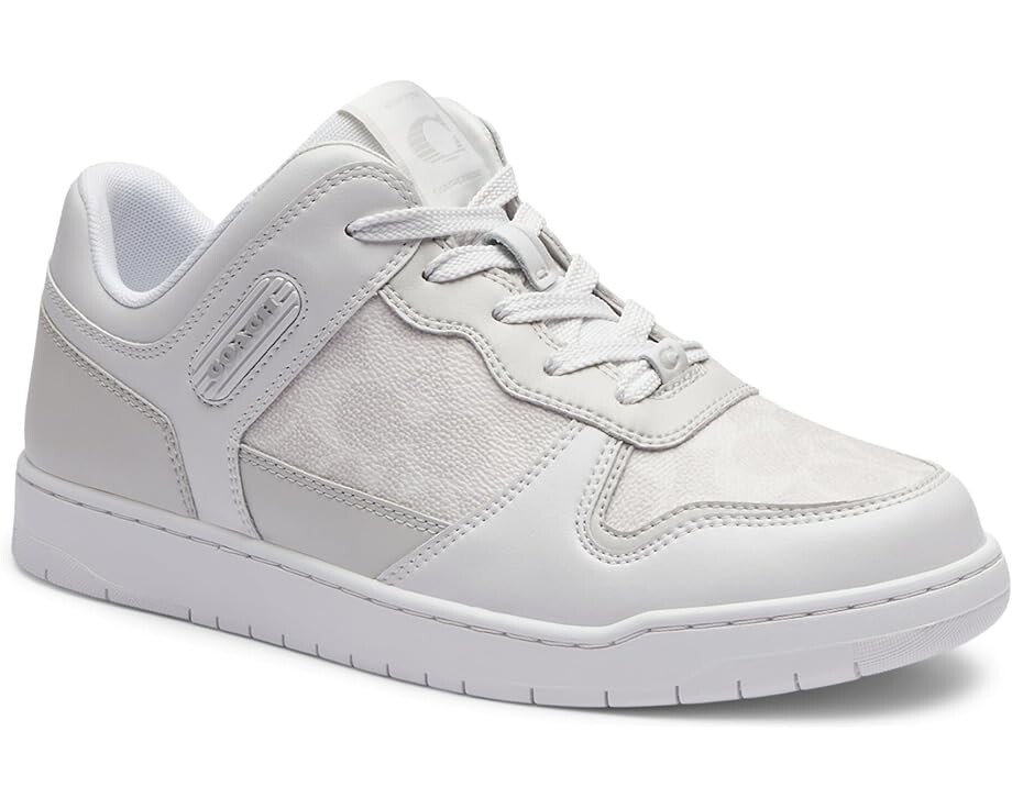 

Кроссовки COACH C201 Signature, цвет Optic White