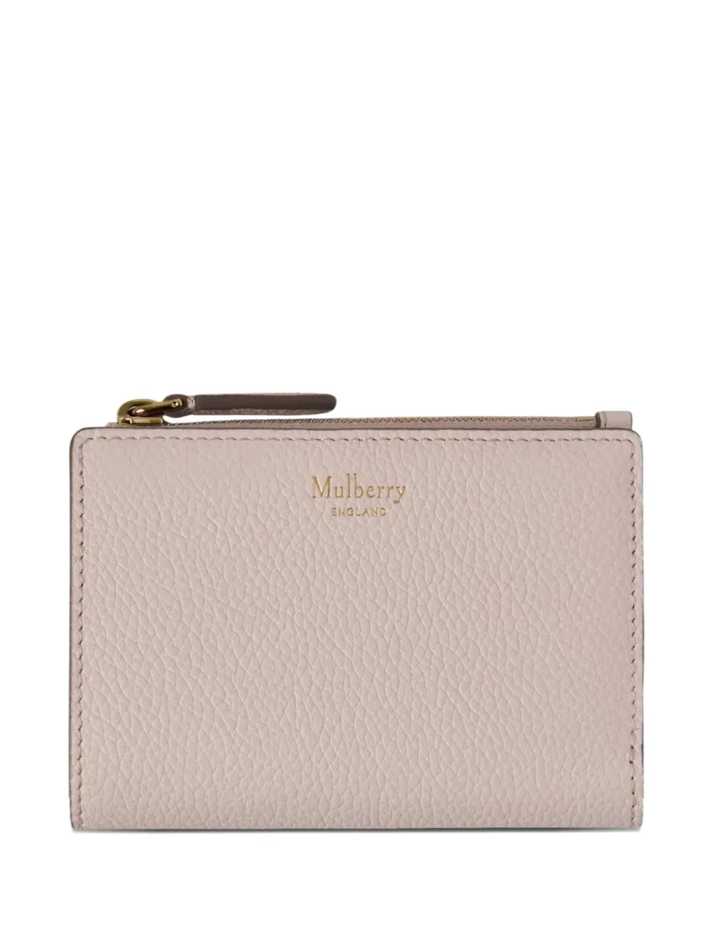 

Континентальный кошелек на молнии Mulberry, розовый