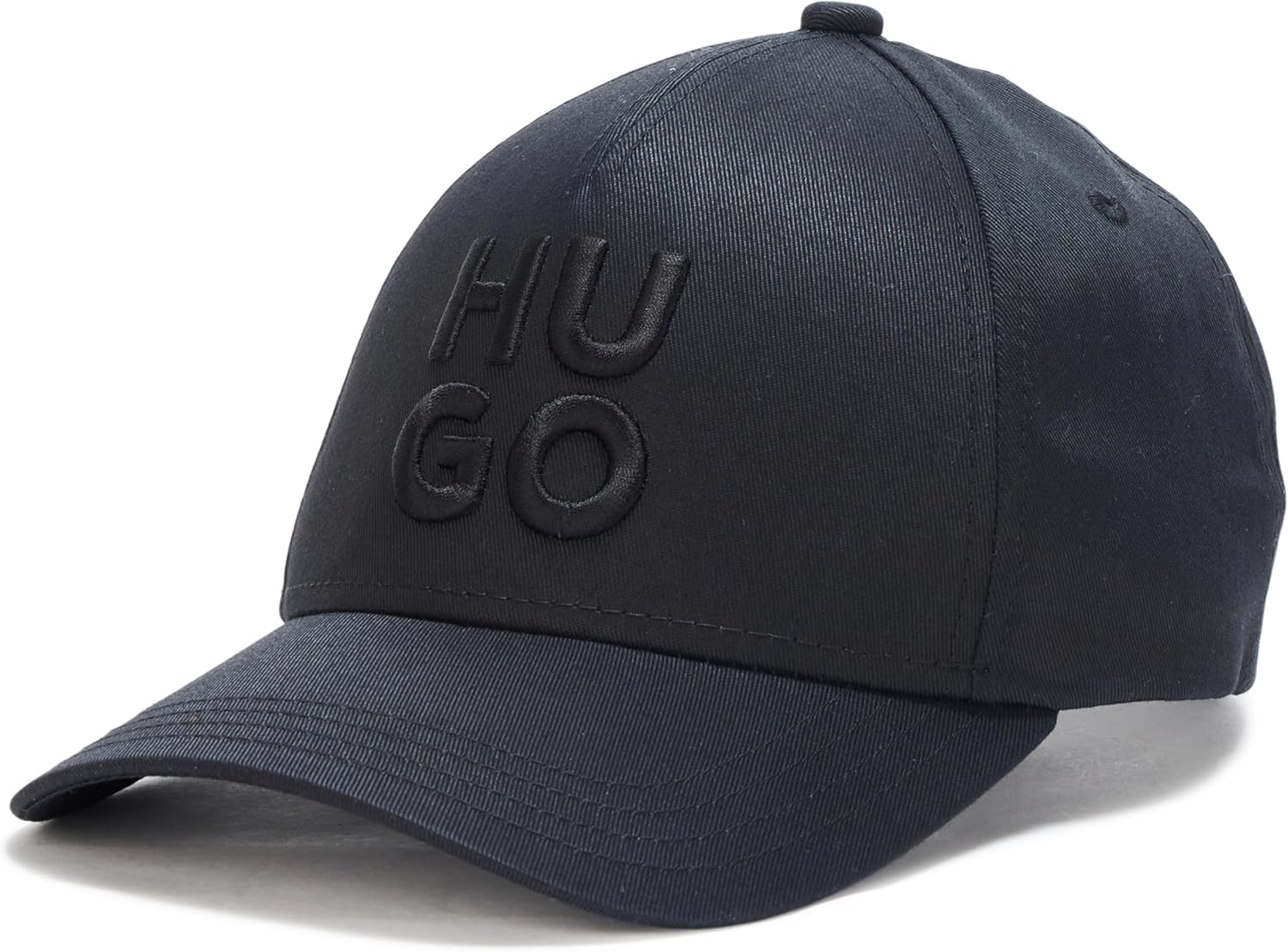 

HUGO Бейсболка с логотипом Block, Black Leather