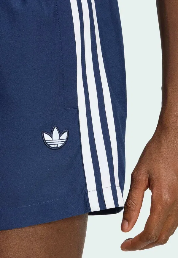 Плавки Adidas Originals 3 stripes swimshorts, цвет ночной индиго — фото 4