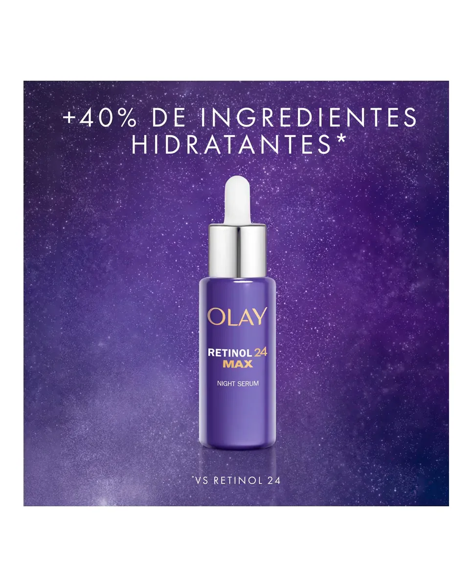Сыворотка Olay — Ночной с ретинолом и витамином B3 Retinol24, 40 мл — фото 3